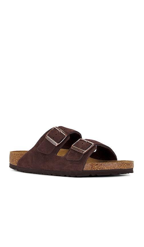 Birkenstock Arizona Desert Buck (Roast) Men's Shoes Product Image