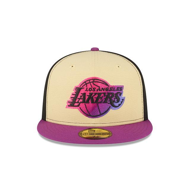 Los Angeles Lakers Tri-Color 59FIFTY Fitted Hat Male Product Image