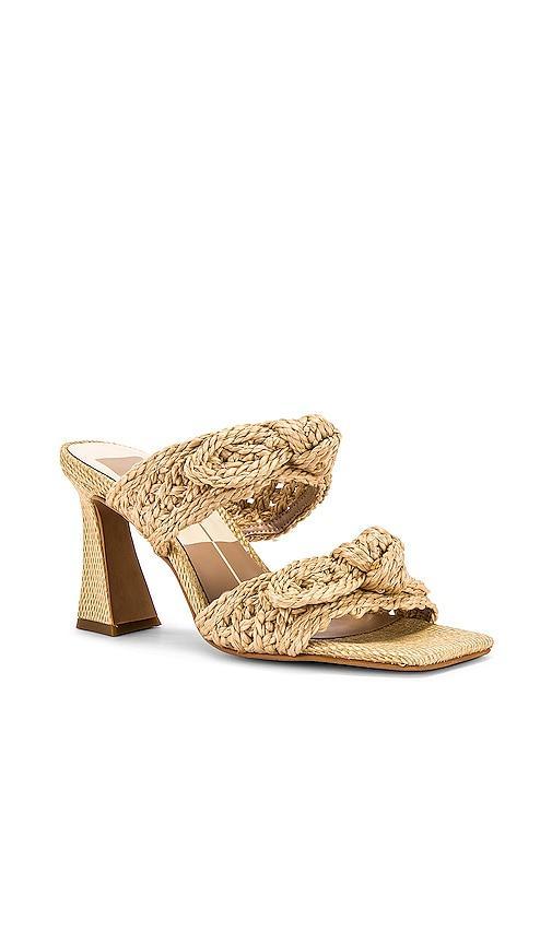 Dolce Vita Niyah-273 (Lt Natural Raffia) Women's Sandals Product Image