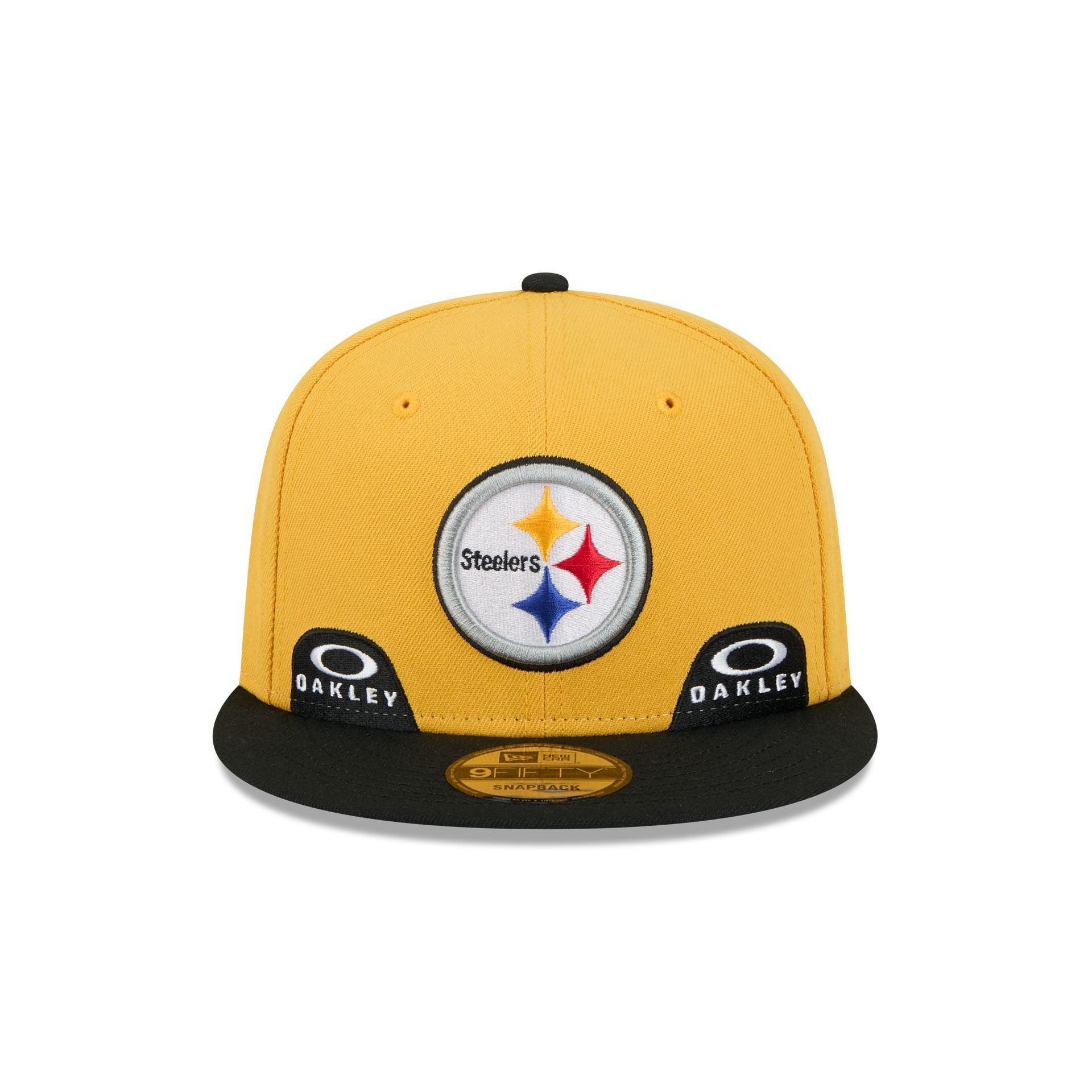 Oakley x Pittsburgh Steelers 9FIFTY Snapback Hat Male Product Image