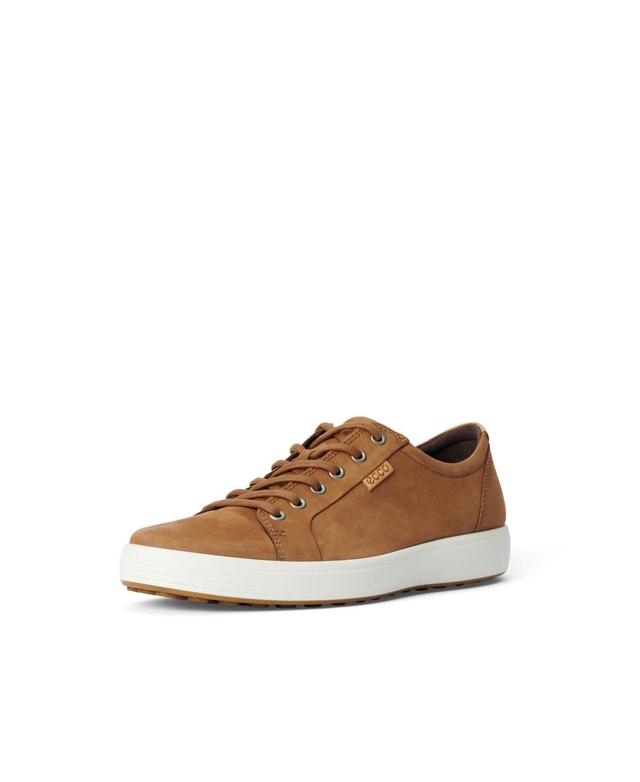 ECCO Mens Soft VII Leather Sneakers Product Image