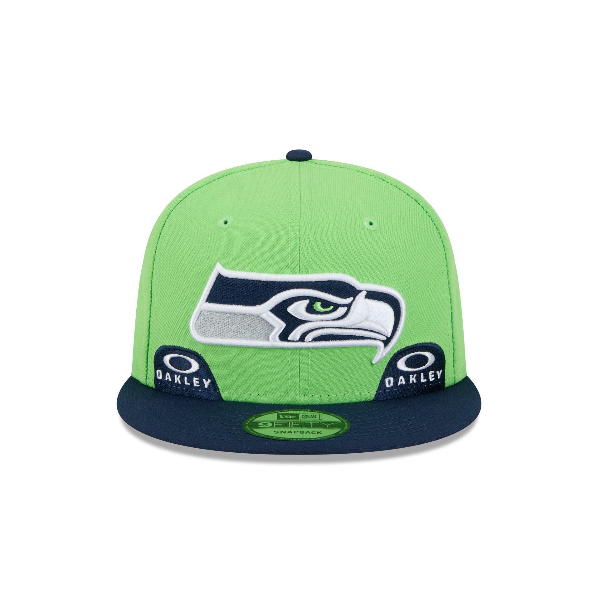 Oakley x Seattle Seahawks 9FIFTY Snapback Hat Male Product Image