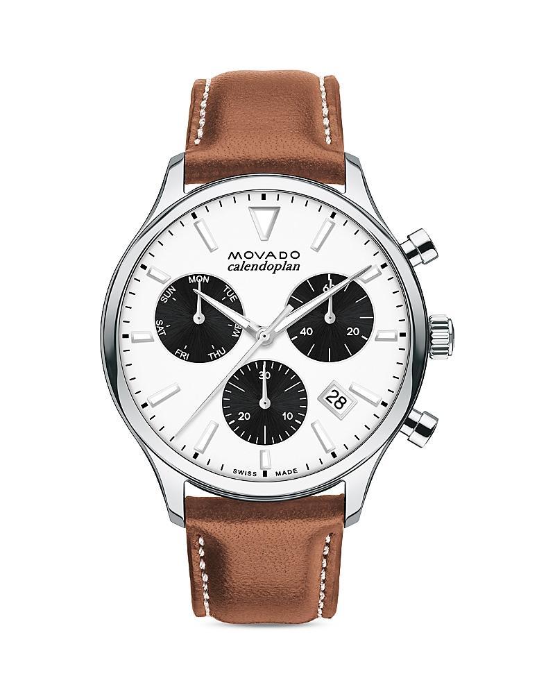 Movado Heritage Series Calendoplan Chronograph, 43mm Product Image