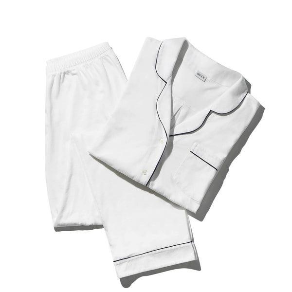 The Long PJ Set - White Product Image