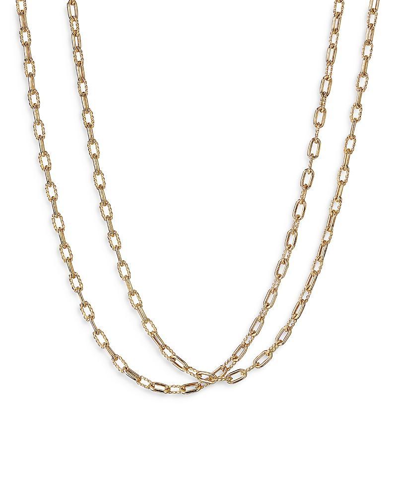 Womens DY Madison Chain Necklace in 18K Yellow Gold Product Image