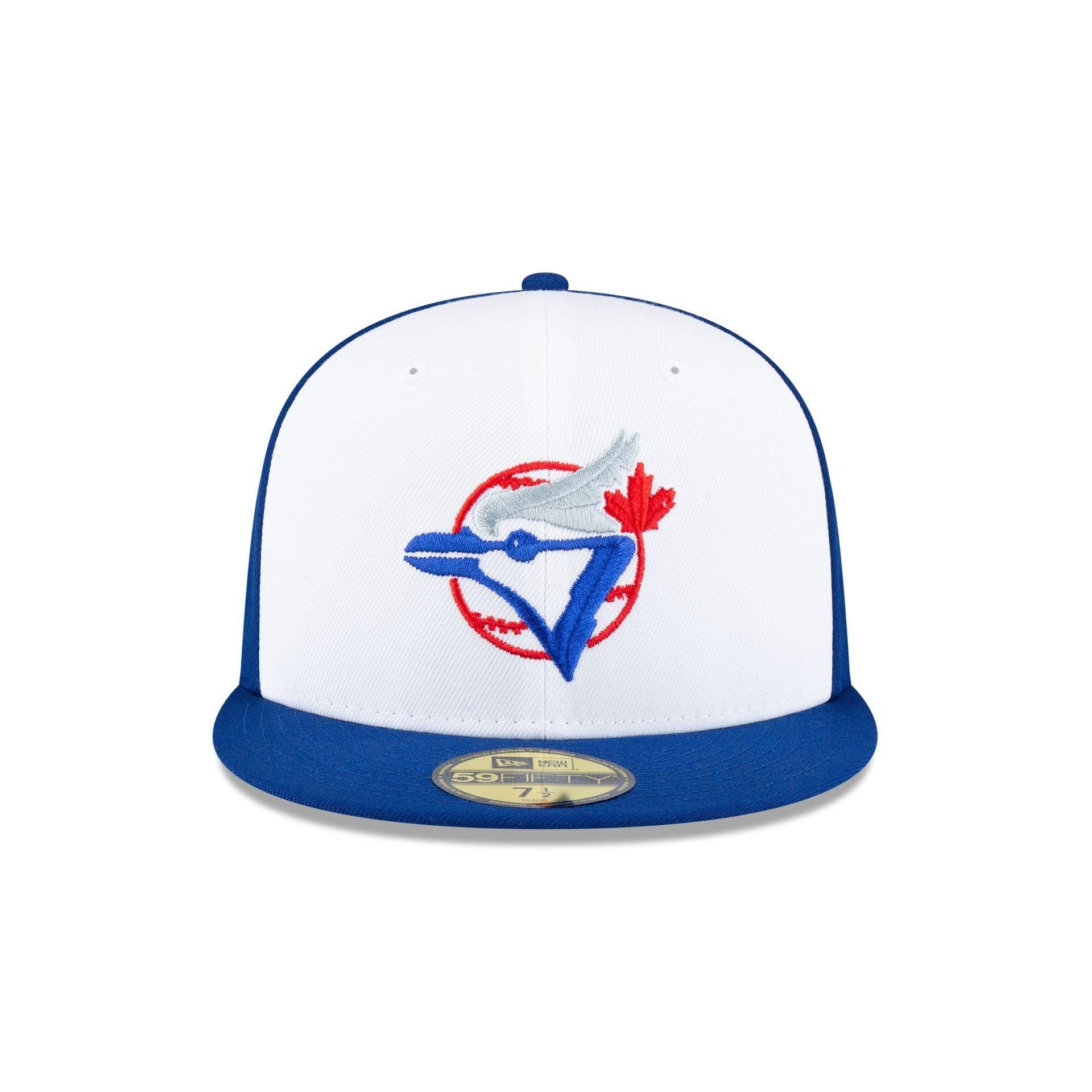 White Toronto Blue Jays X Lost & Found 59FIFTY Fitted Hat Male Product Image