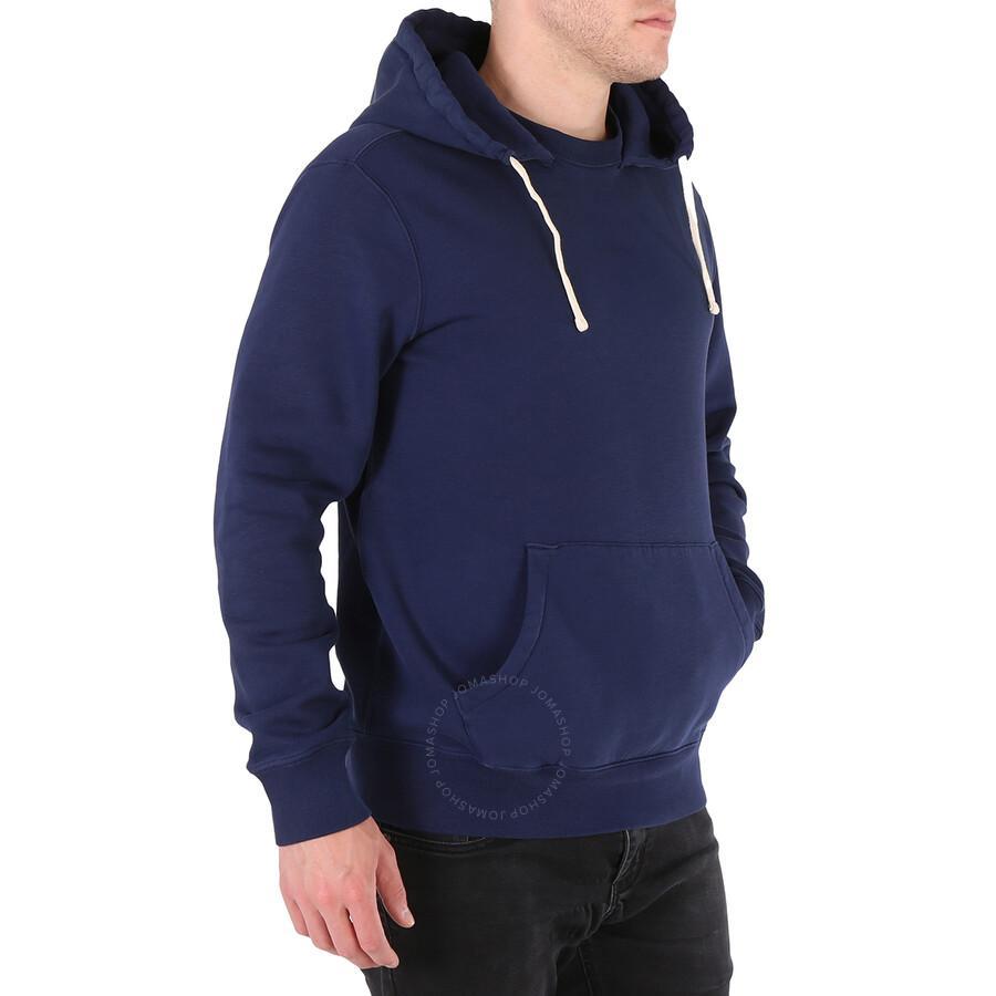 Men's Navy Vintage Fleece Hoodie In Blue Product Image