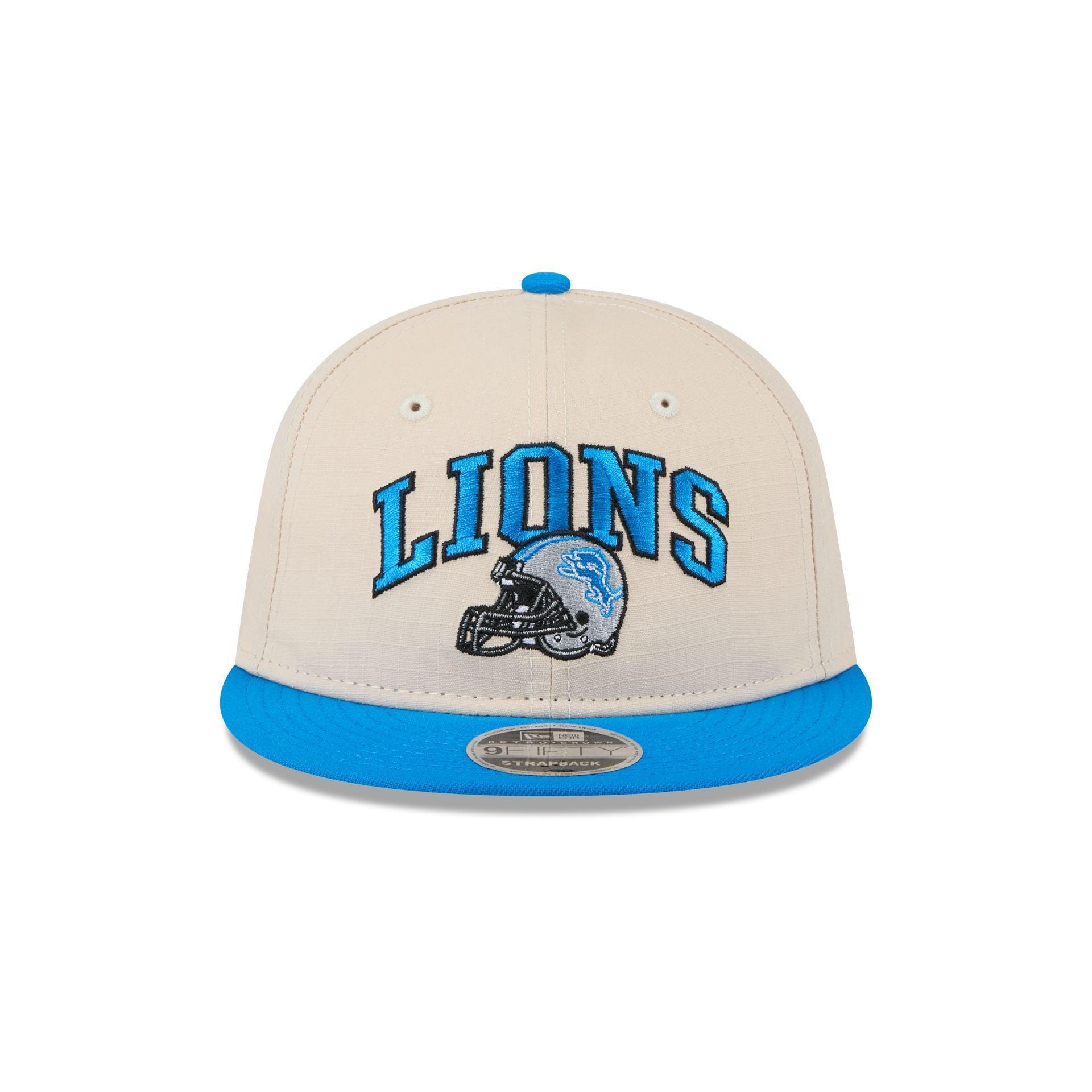 Detroit Lions Historic Helmet Retro Crown 9FIFTY Snapback Hat Male Product Image