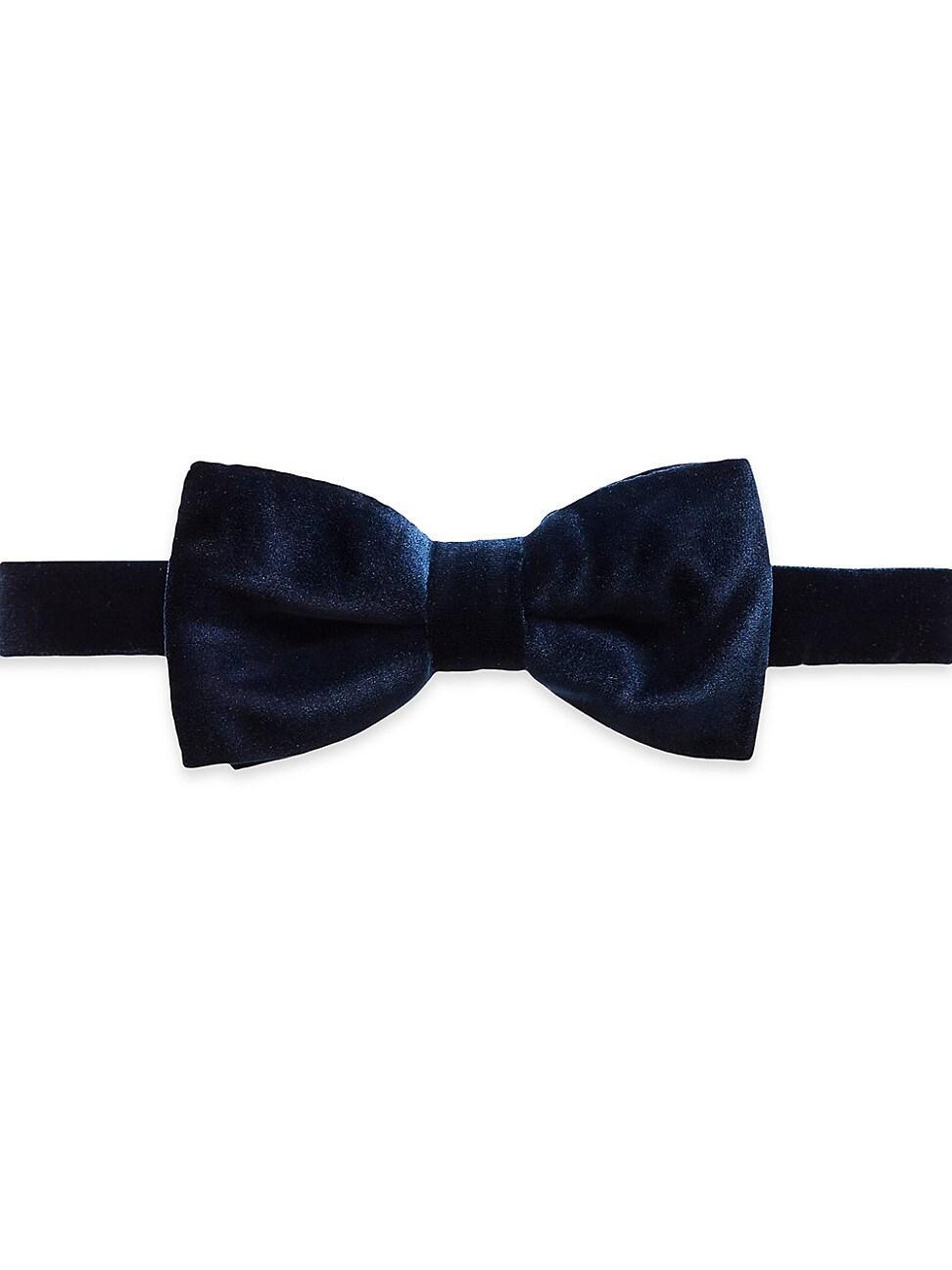 Mens Velvet Pre-Tied Bow Tie Product Image