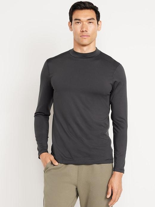 Cozy Baselayer Mock-Neck T-Shirt Product Image