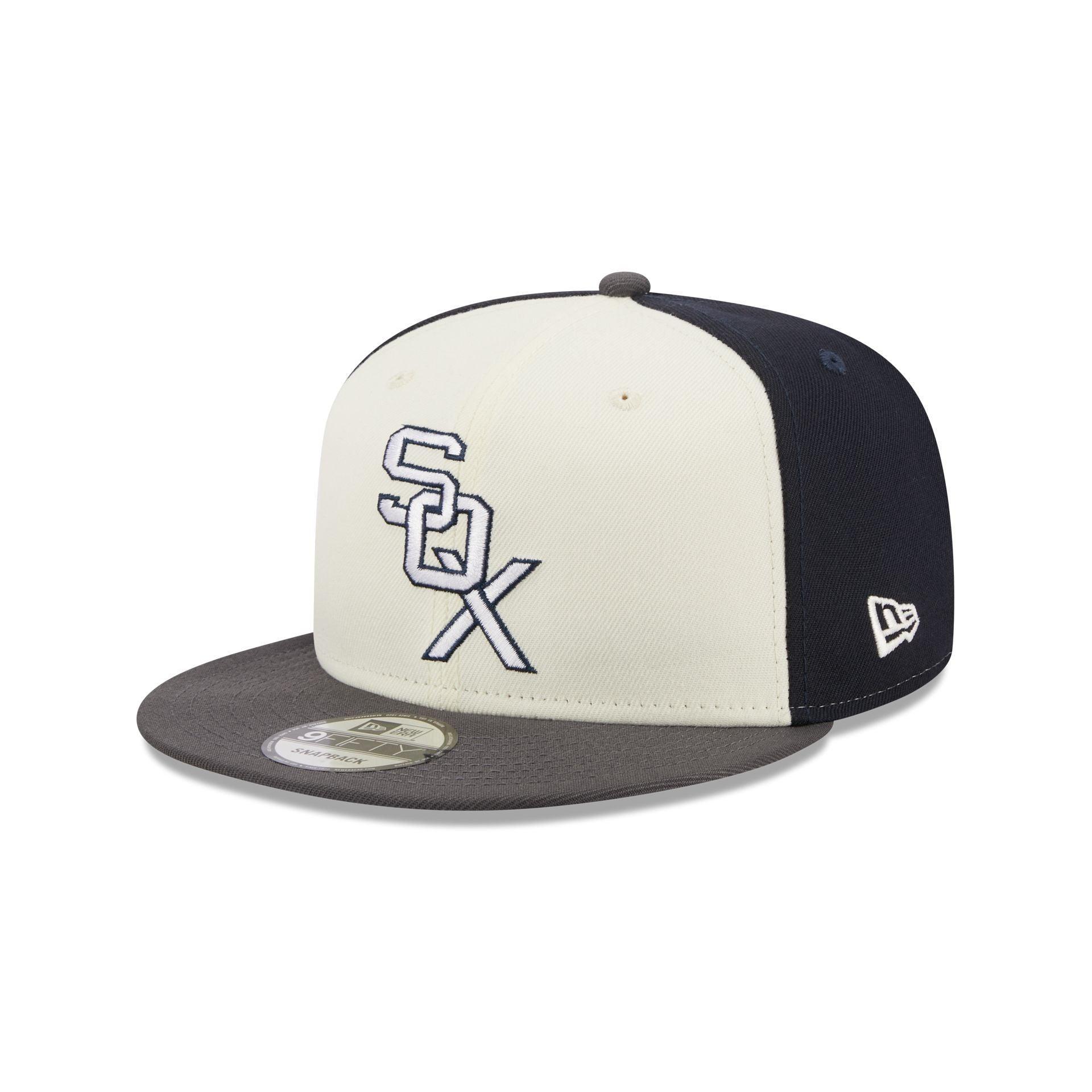 Chicago White Sox Graphite Visor 9FIFTY Snapback Hat Male Product Image