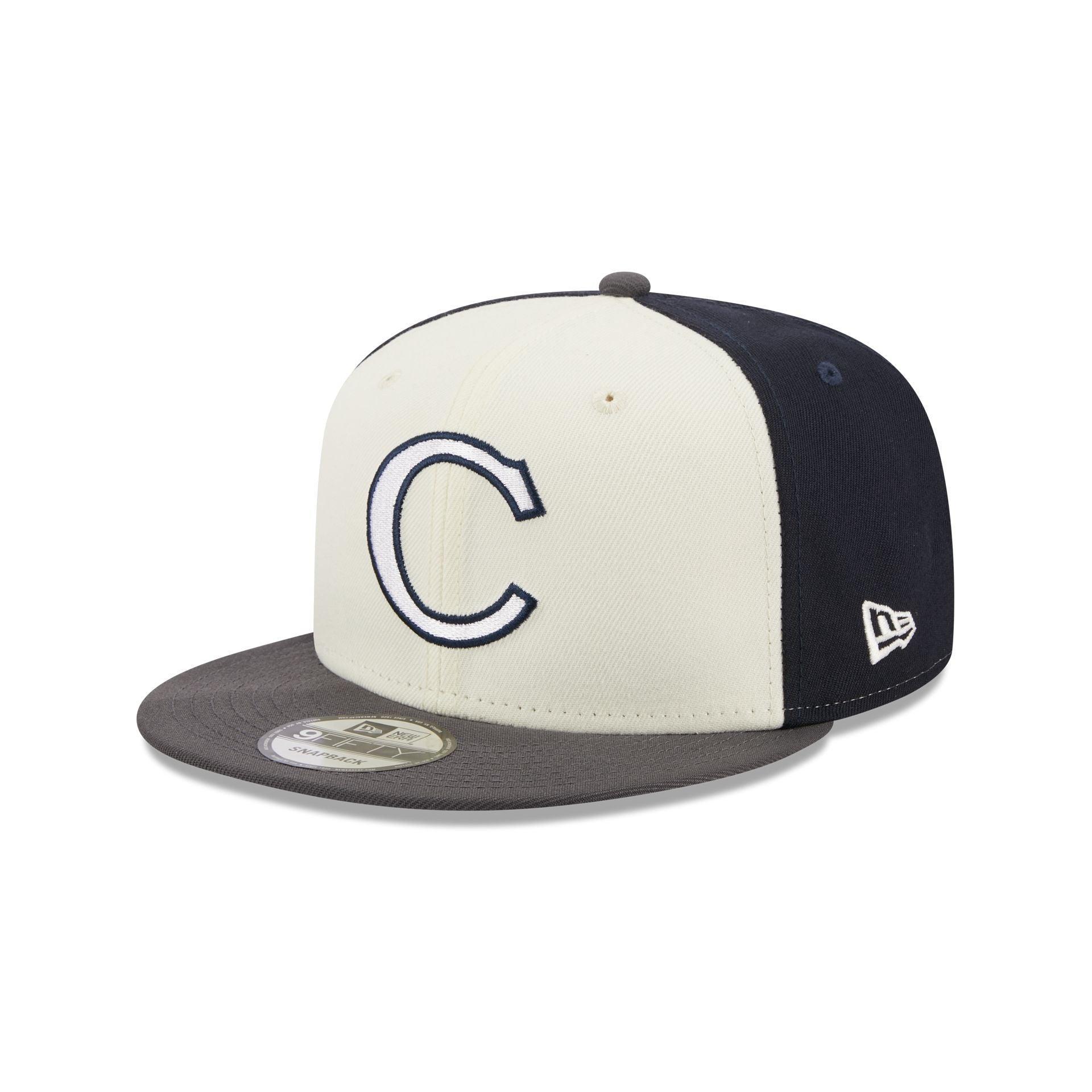 Chicago Cubs Graphite Visor 9FIFTY Snapback Hat Male Product Image