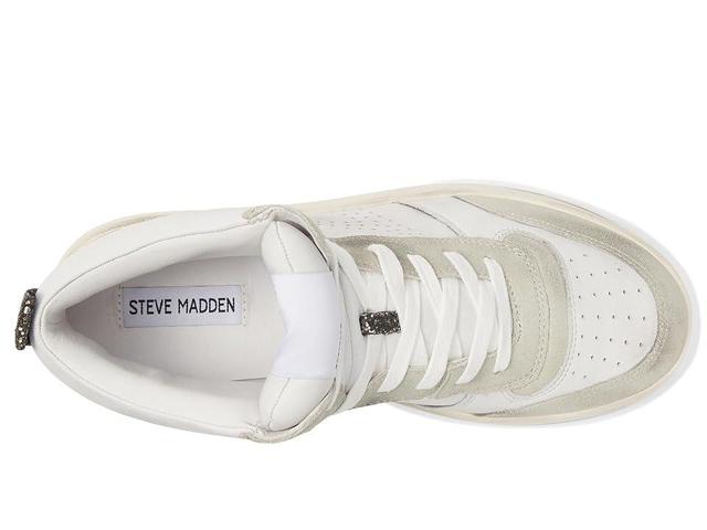 Steve Madden Finnian Leather High Top Sneakers Product Image