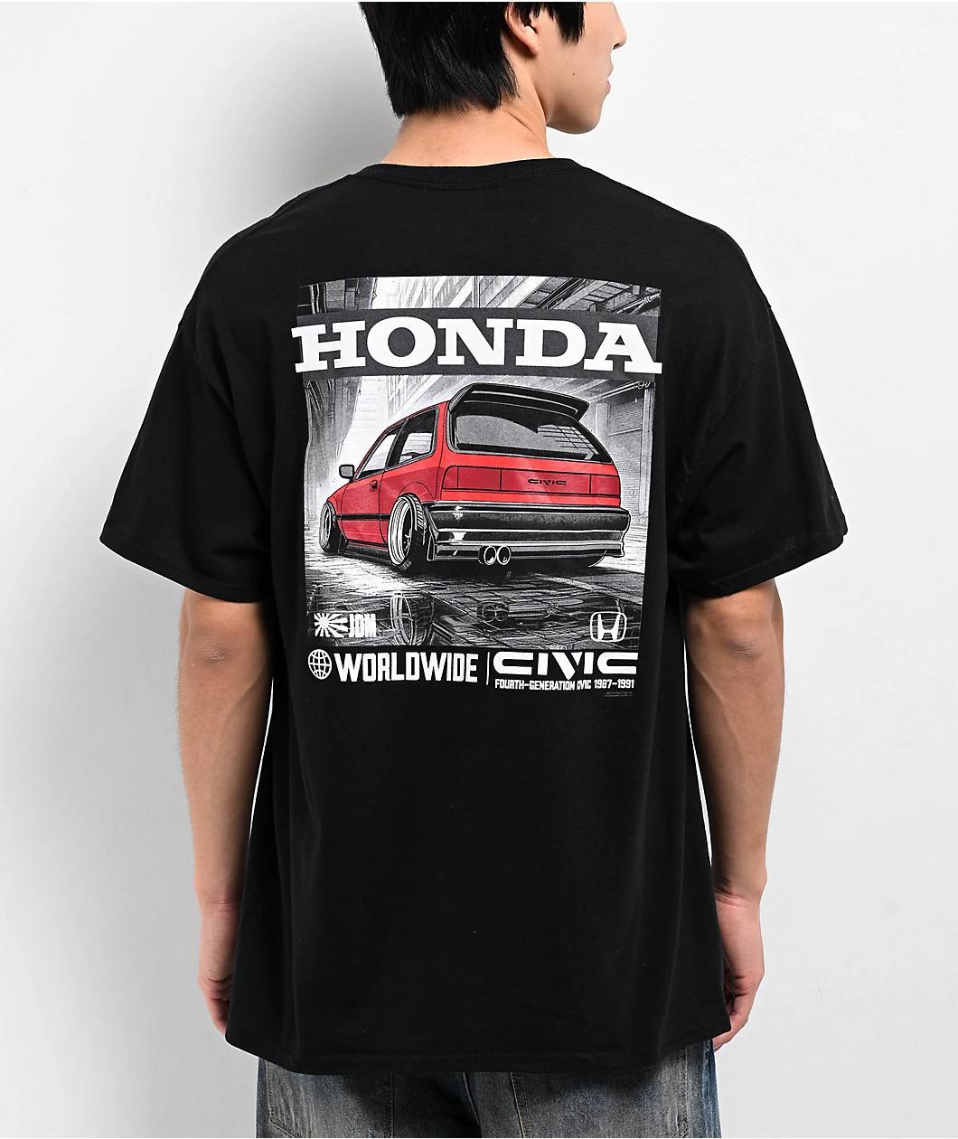 Honda Moodz Black T-Shirt Product Image