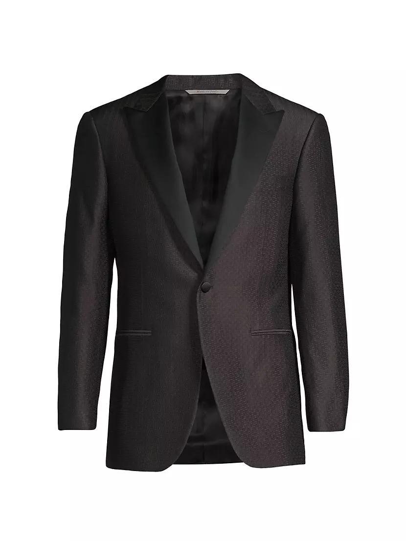 Jacquard Silk Dinner Jacket Product Image