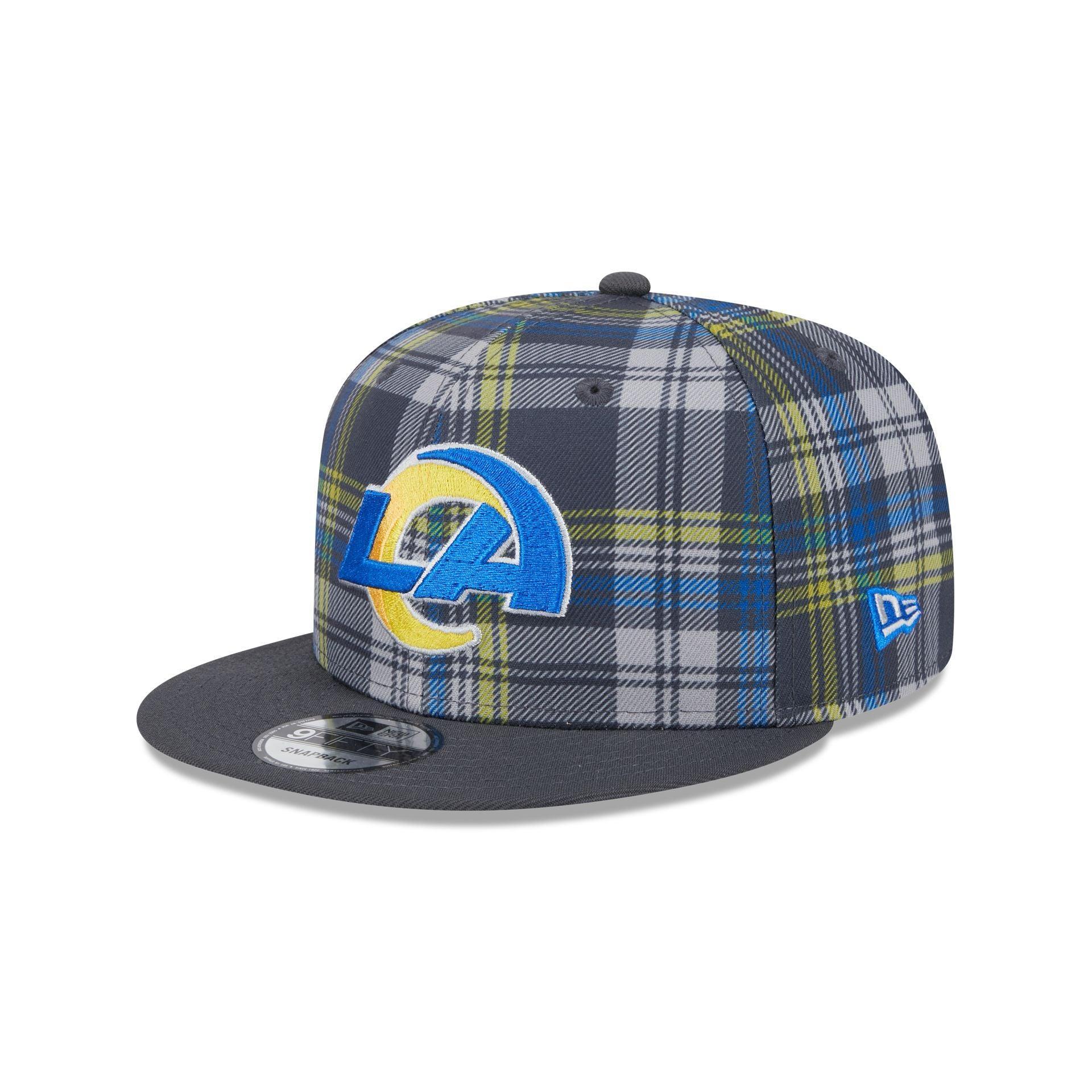 Los Angeles Rams 2024 Sideline Statement Gray 9FIFTY Snapback Hat Male Product Image