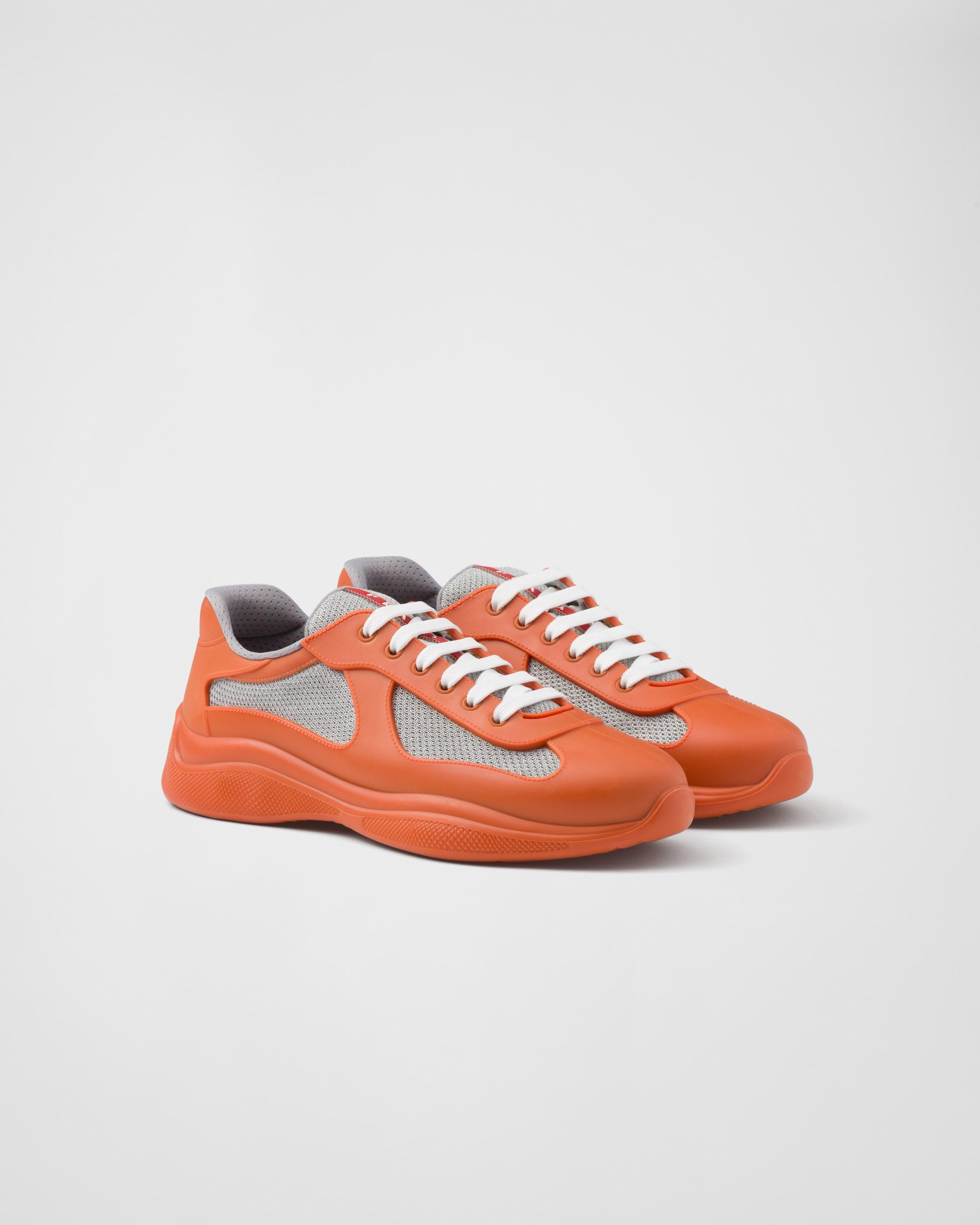 Prada America's Cup Soft rubber and bike fabric sneakers Product Image