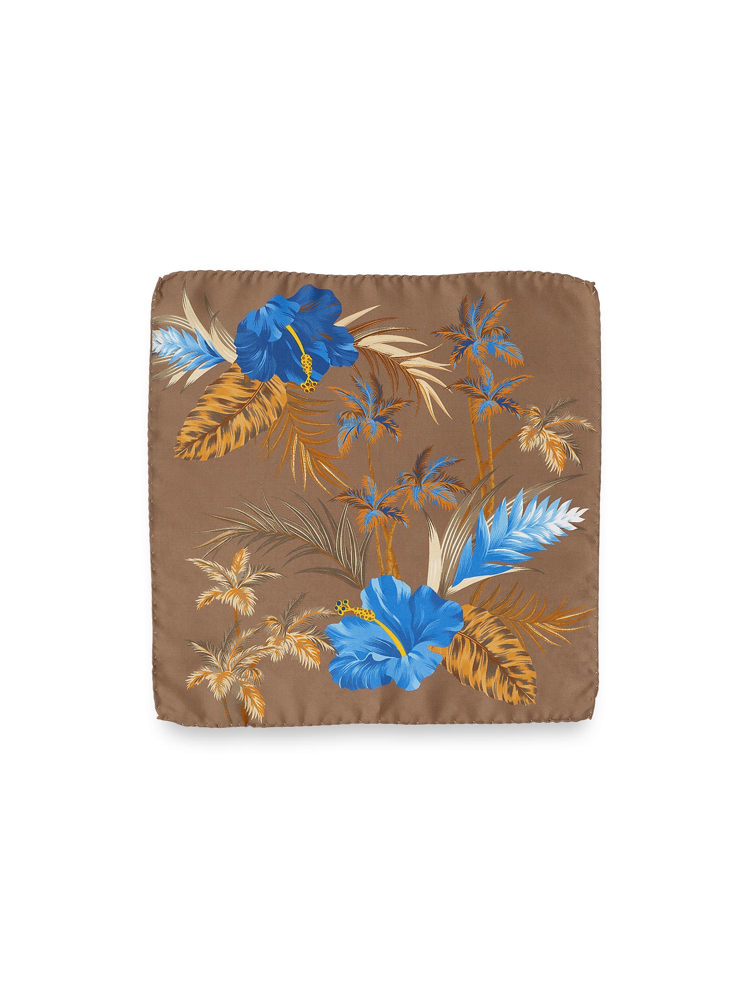 Floral Silk Pocket Square Product Image