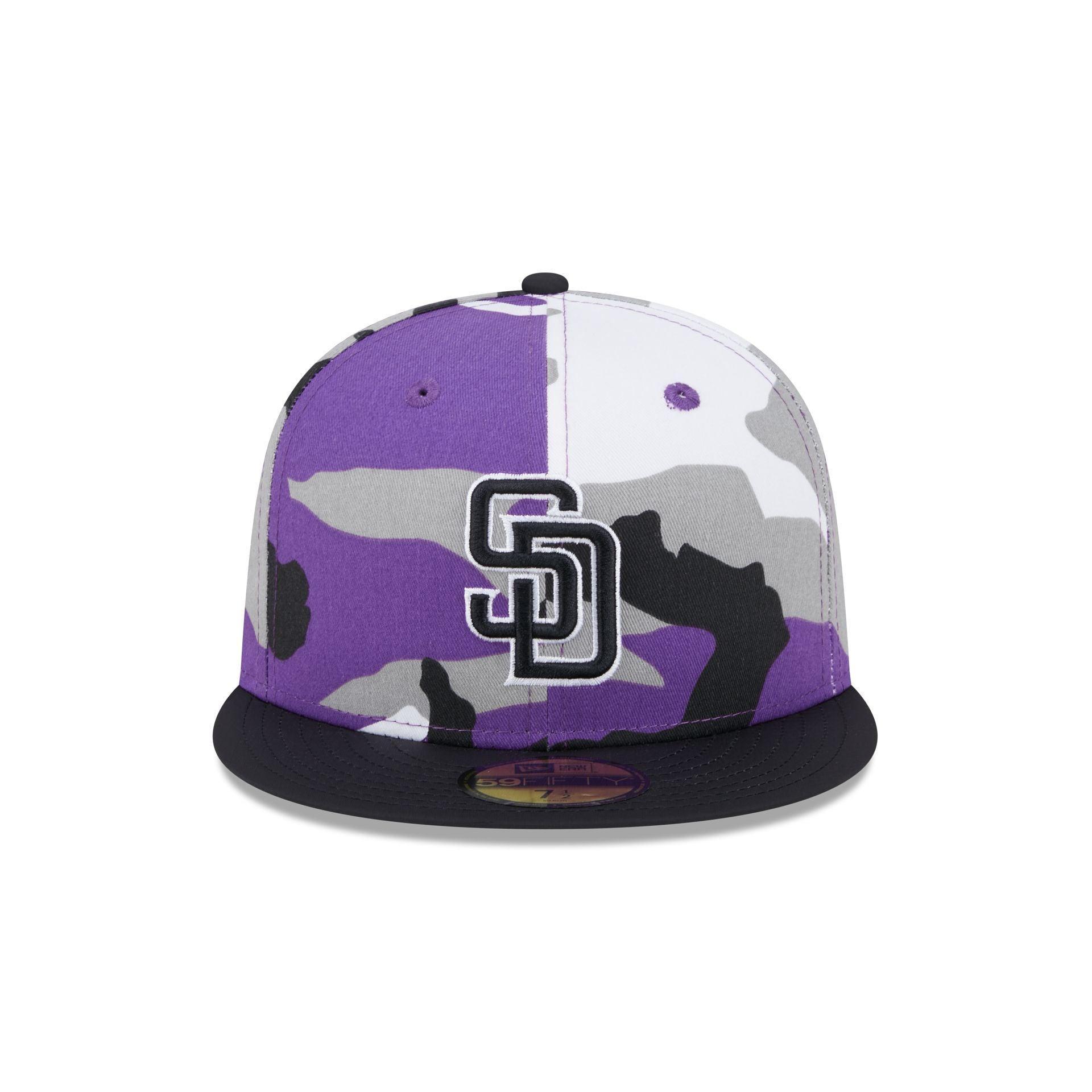 Just Caps Color Camo San Diego Padres 59FIFTY Fitted Hat Male Product Image