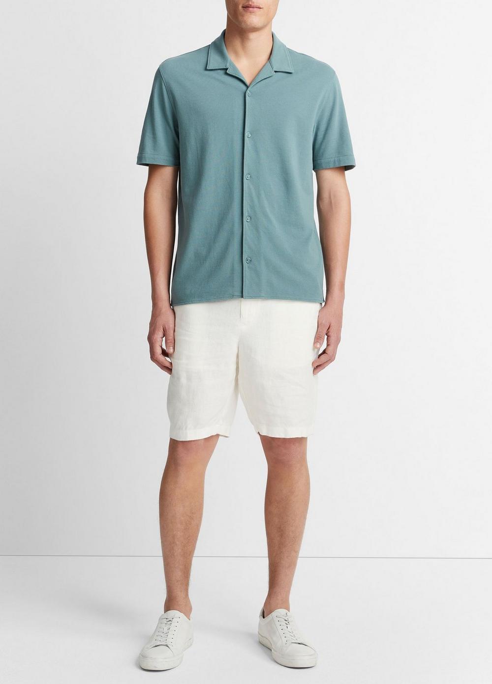 Cotton Piqué Cabana Shirt Product Image