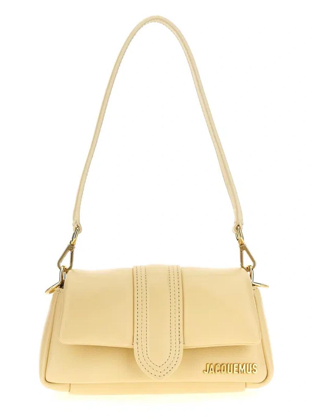 JACQUEMUS Le Petit Bambimou Shoulder Bag In White Product Image