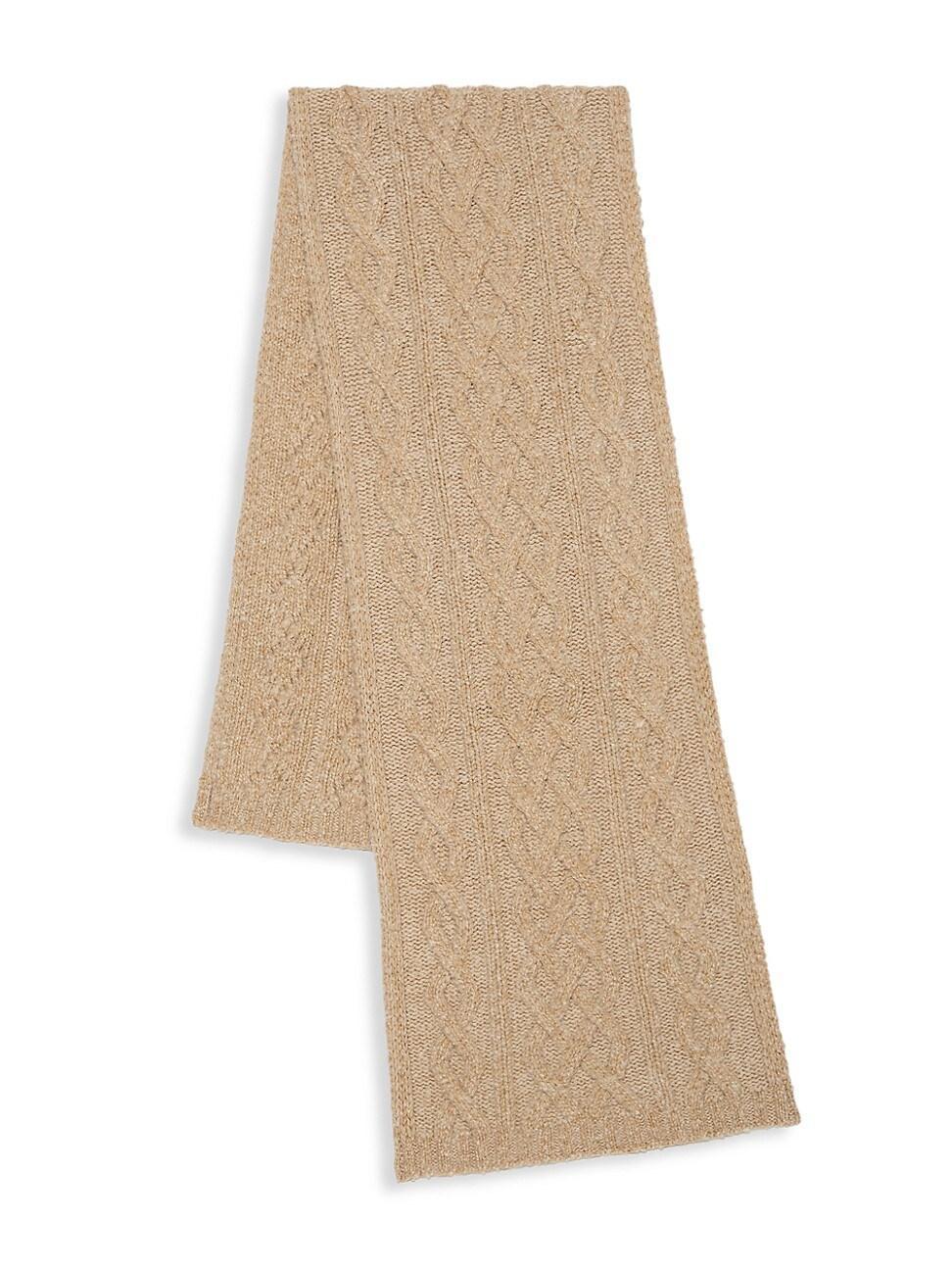 Mens Cashmere Knit Scarf Product Image