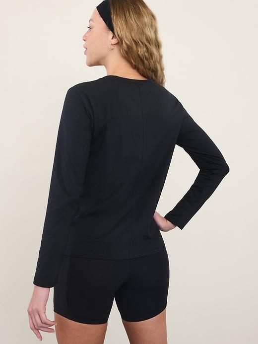 Essential Long V-Neck Top Product Image