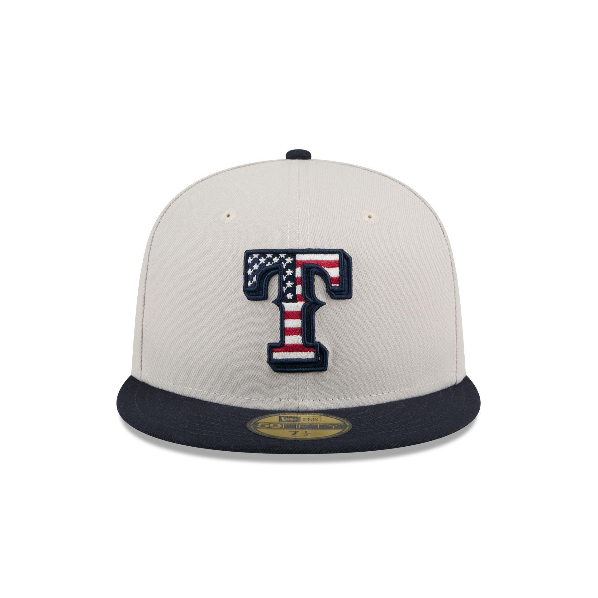 Texas Rangers Independence Day 2024 59FIFTY Fitted Hat Male Product Image