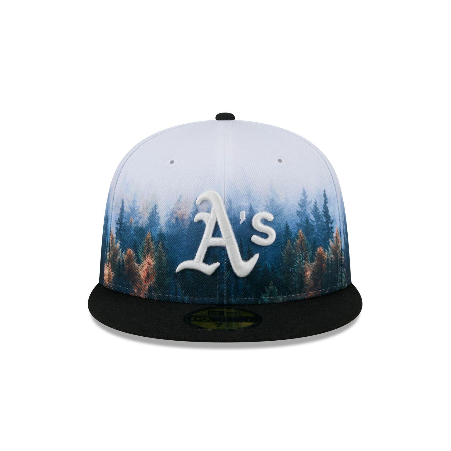 Oakland Athletics Photoreal 59FIFTY Fitted Hat Male Product Image