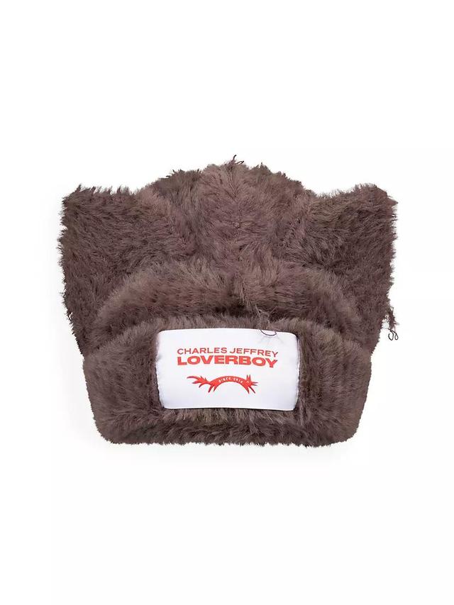 Fluffy Chunky Ears Fuzzy Beanie Product Image