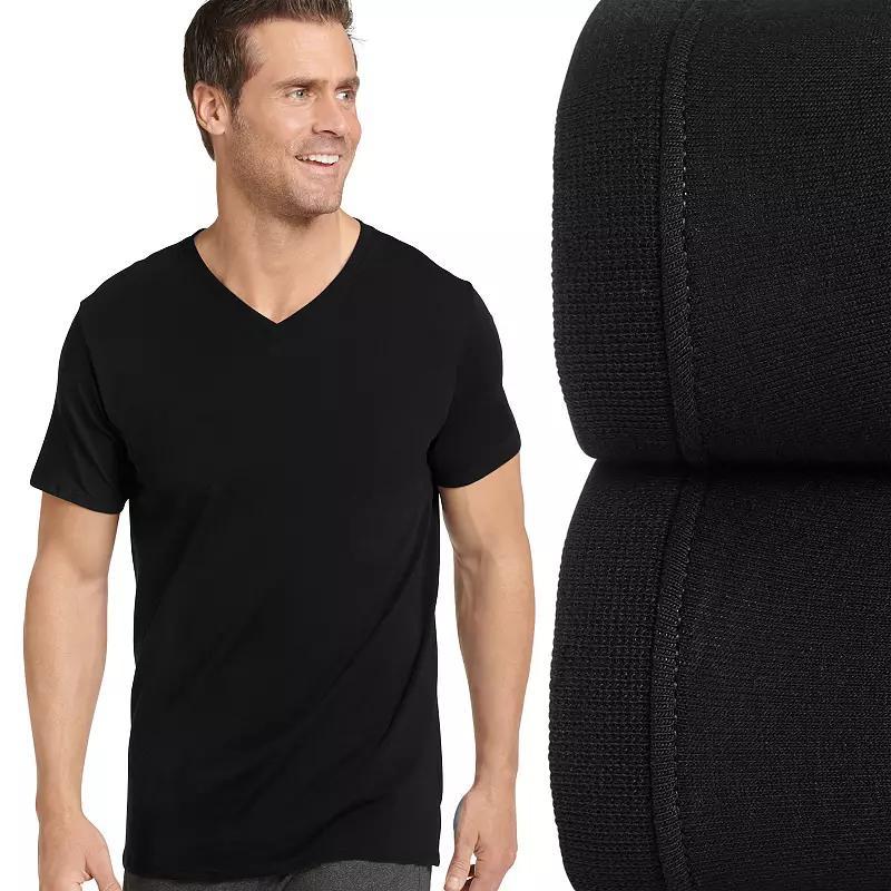 Mens Jockey 2-Pack V-Neck Tee Product Image