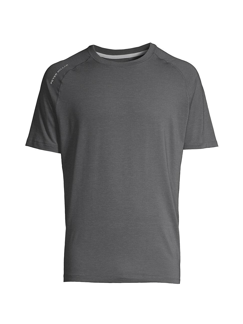 Mens Active Aurora Crewneck T-Shirt Product Image