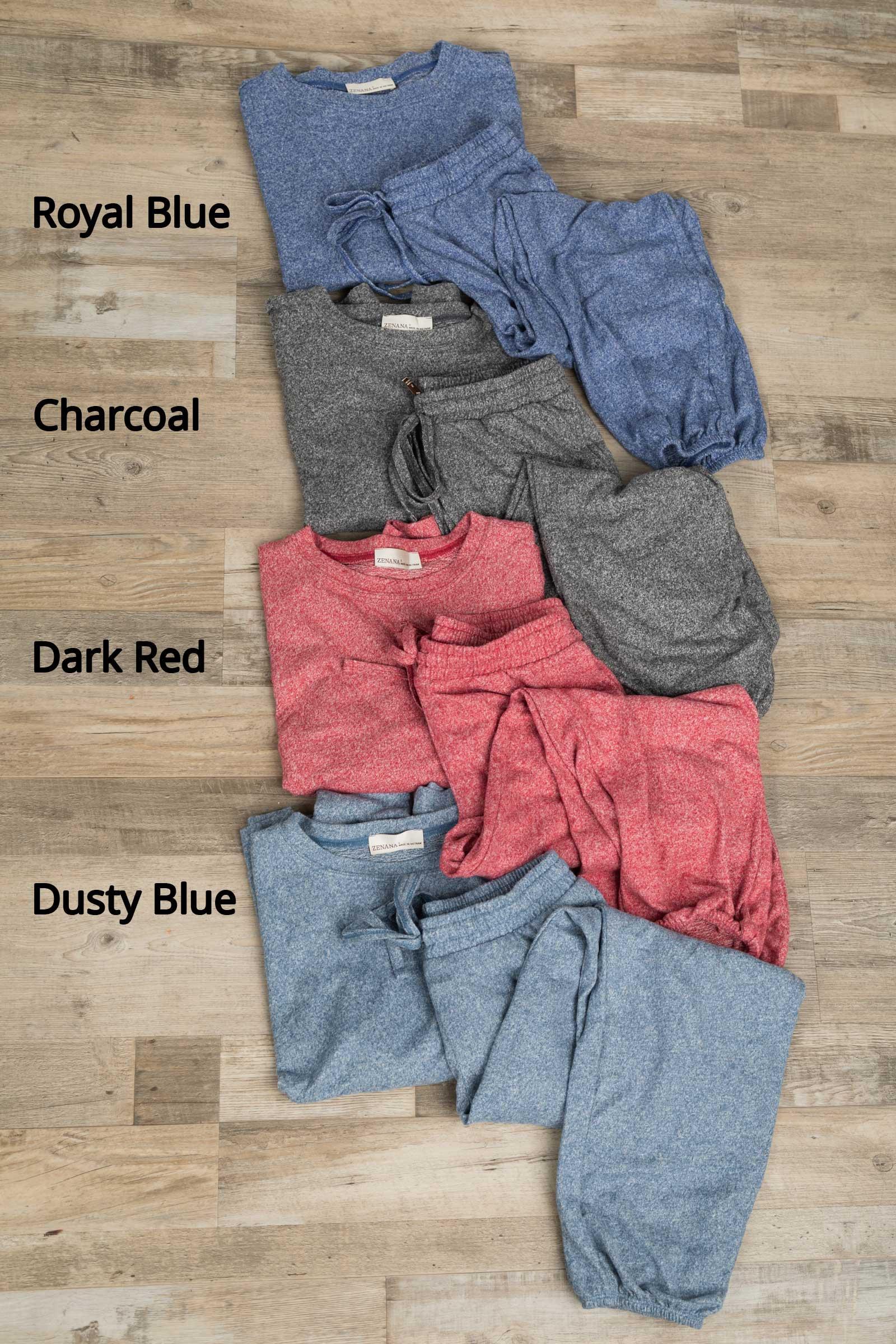 Hacci Long Sleeve And Joggers Set Product Image