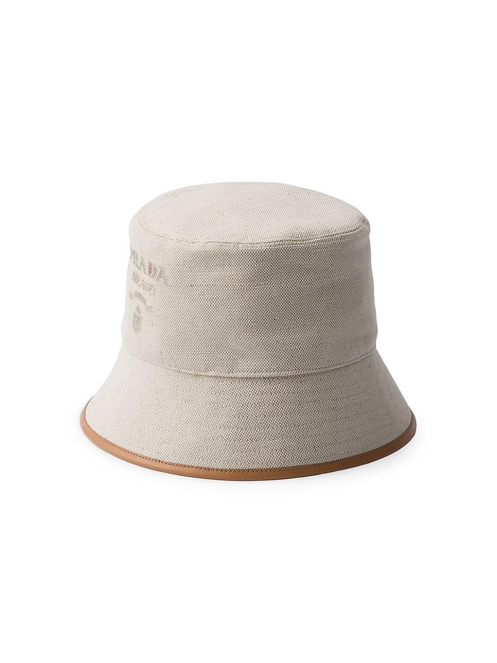 Womens Linen Blend Bucket Hat product image