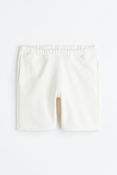 Relaxed Fit Cotton Jogger Shorts Product Image