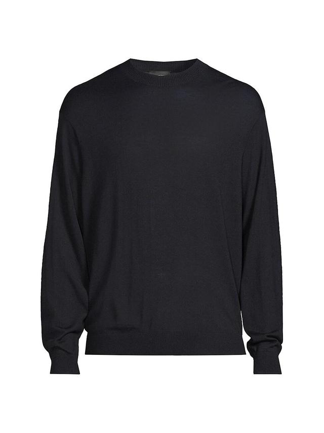 Mens Wool Crewneck Sweater Product Image