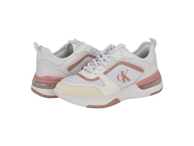 Calvin Klein Jazmeen (Ivory/Pink) Women's Shoes Product Image