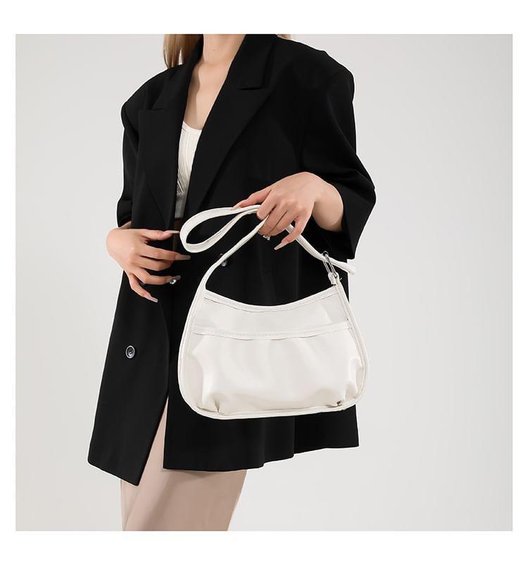 Faux Leather Shoulder Bag Product Image