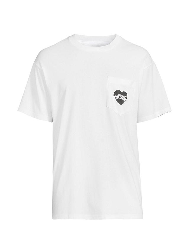 Mens Amour Logo Cotton T-Shirt Product Image