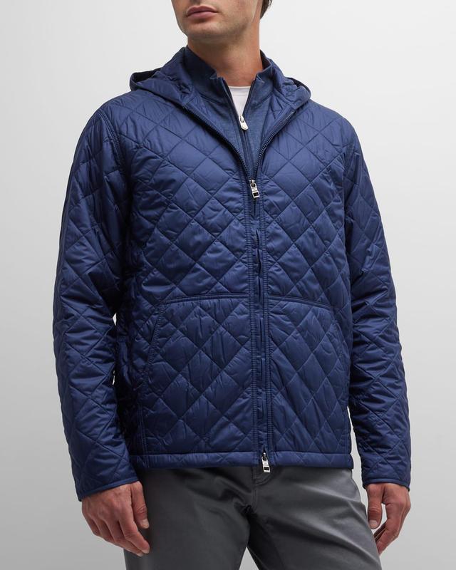 Mens Essex Quilted Full-Zip Hoodie Product Image