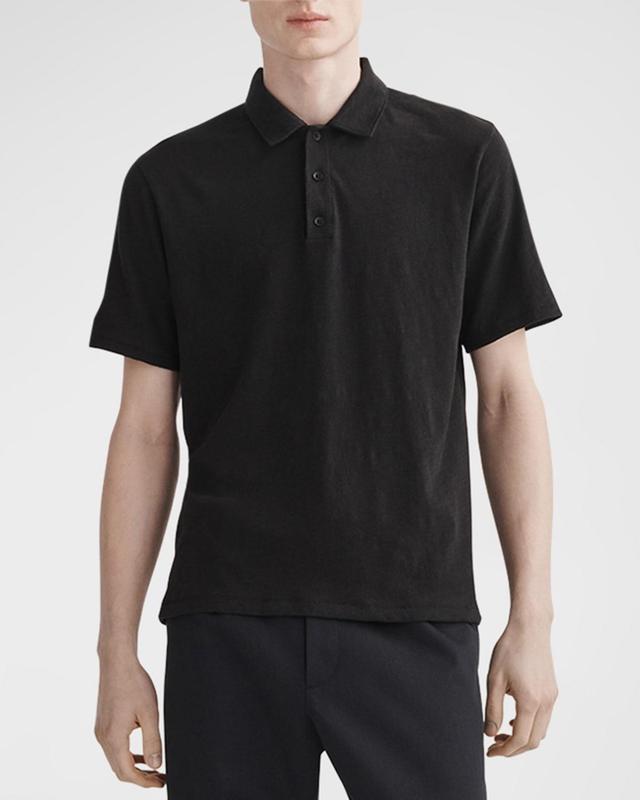 Mens Classic Flame Polo Shirt Product Image