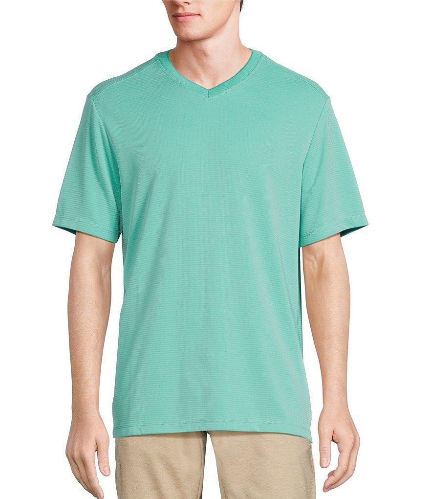 Tommy Bahama Island Zone Coastal Crest Short Sleeve V-Neck T-Shirt Product Image