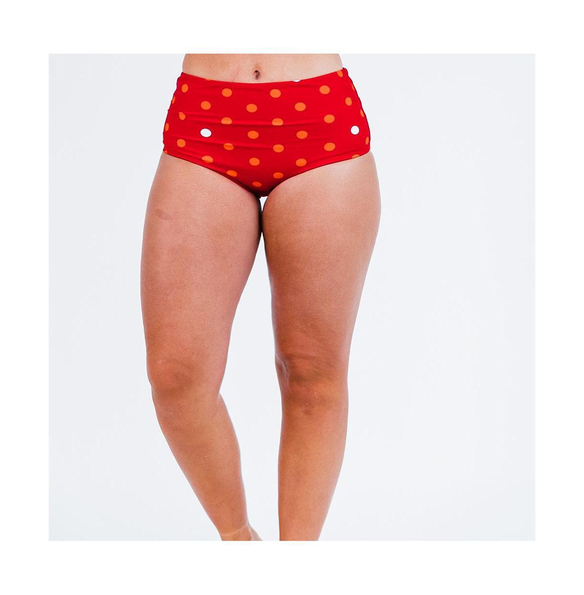 Calypsa Womens High-Waisted Bikini Bottom Product Image