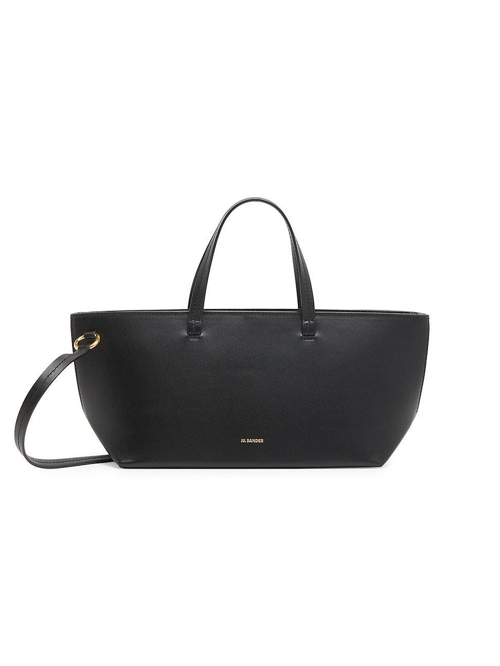 Womens Small Bateau Leather Shoulder Bag Product Image