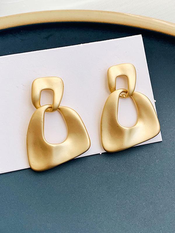 Chic Irregular Geometry Alloy Earrings Product Image