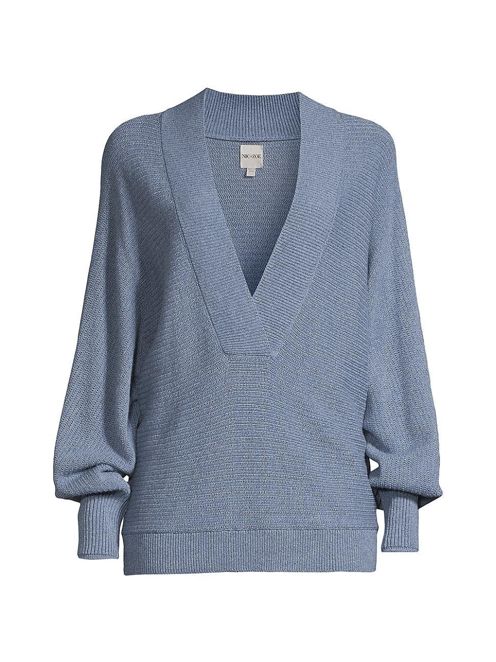 Womens Deep Dive V-Neck Sweater Product Image