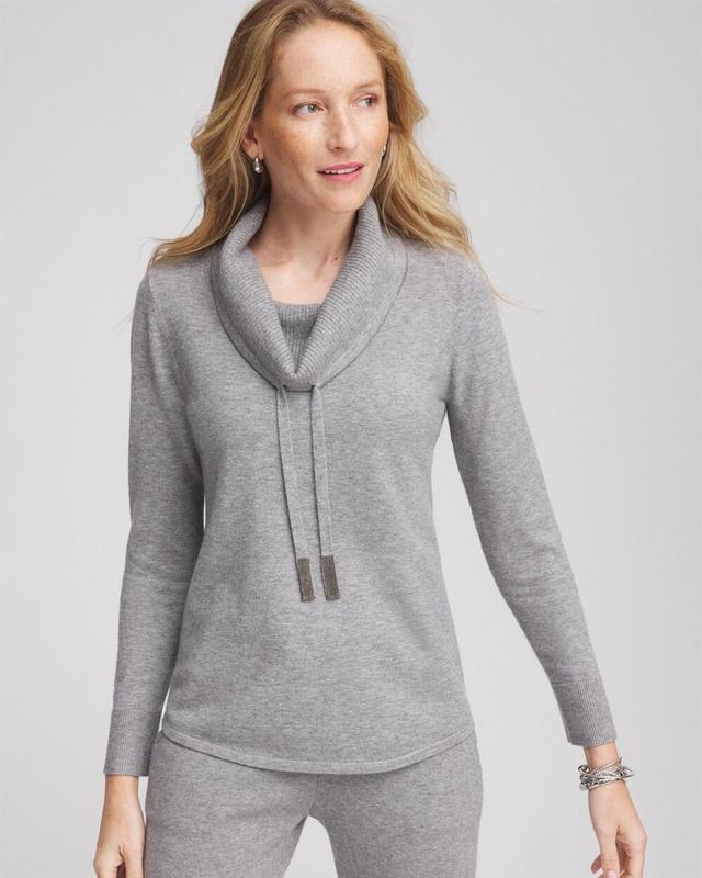 Women's Luxe Cashmere Blend Cowl Sweater Product Image