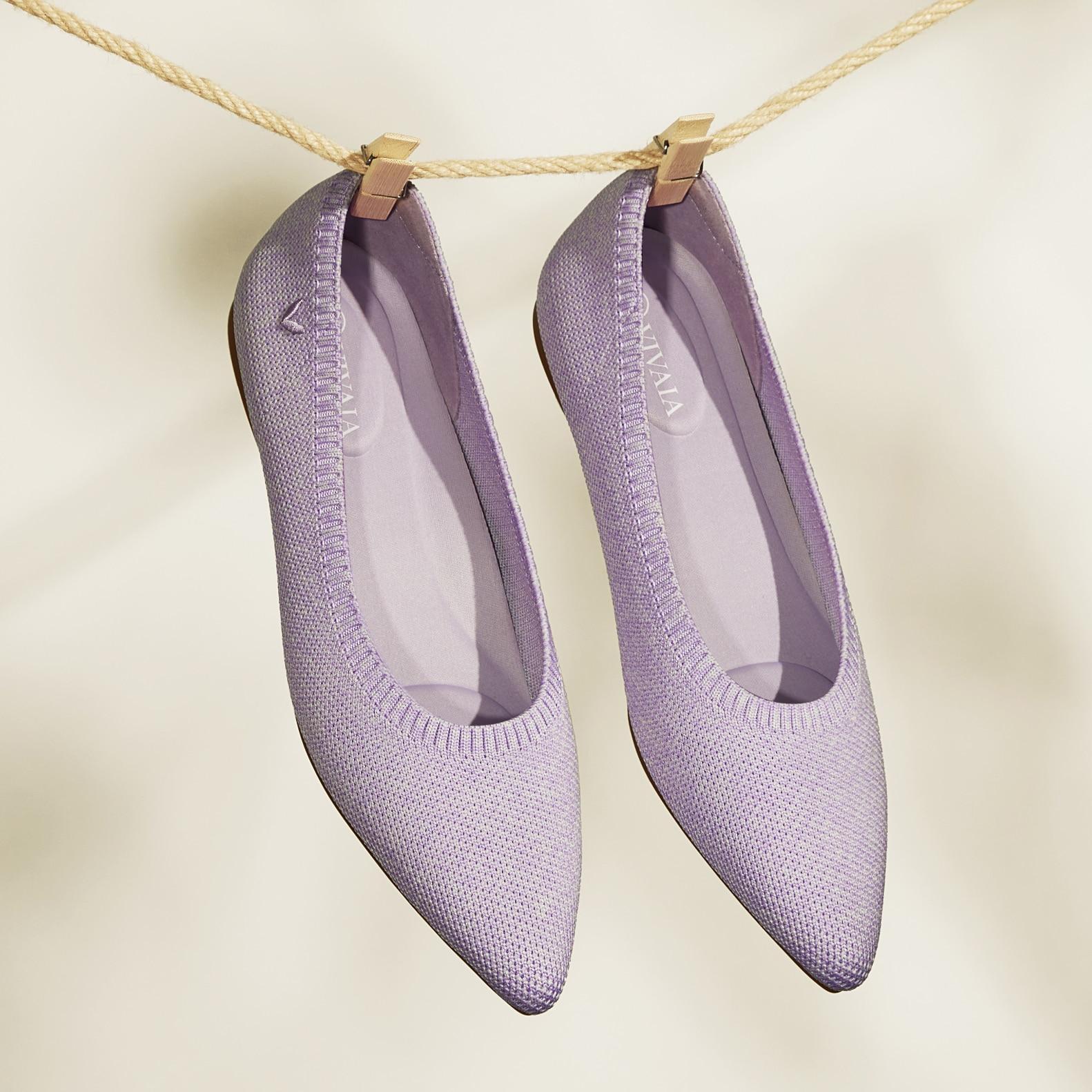 Pointed-Toe Ballet Flats (Aria 5°) Product Image