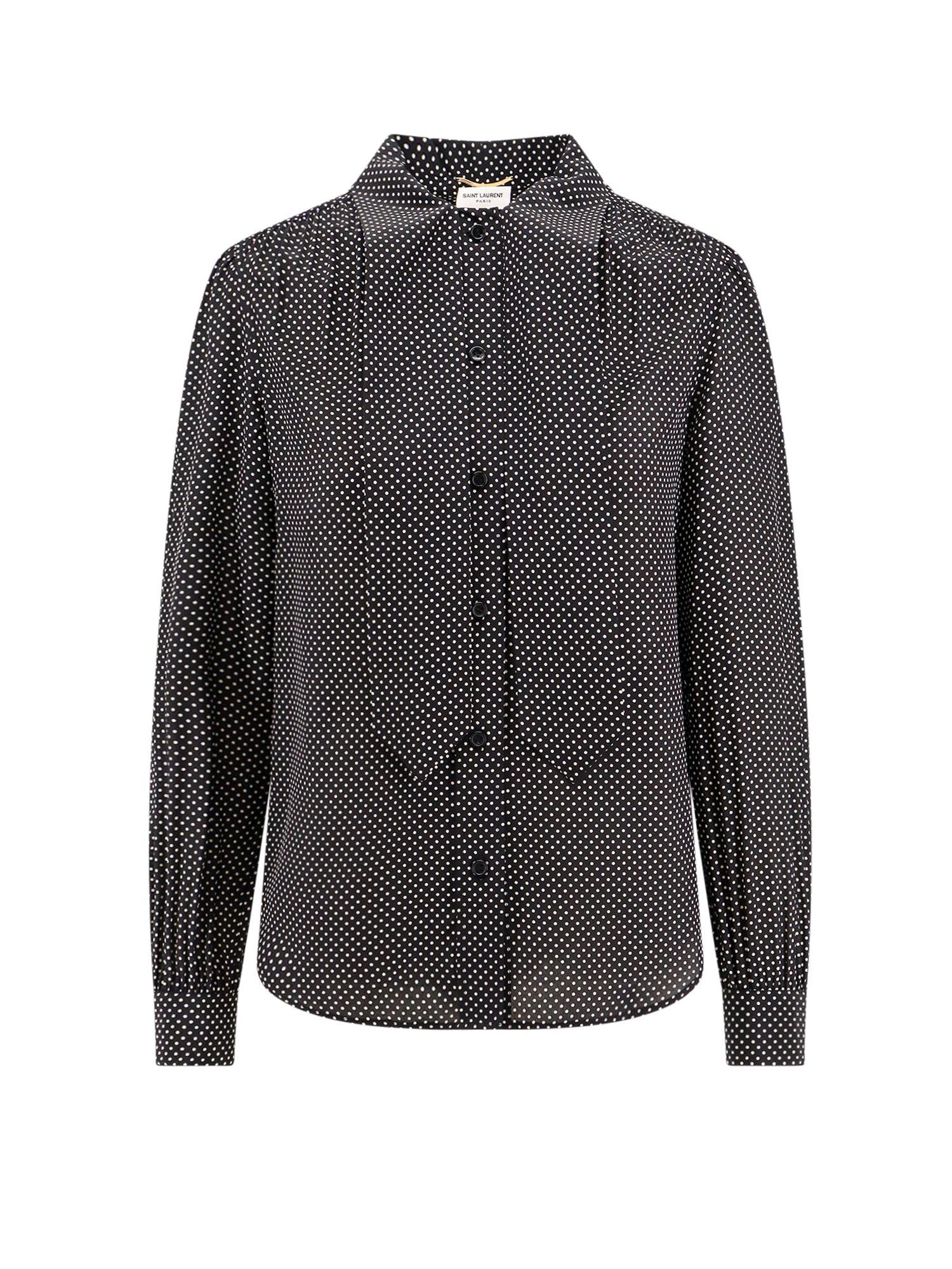 SAINT LAURENT Shirt In Black Product Image