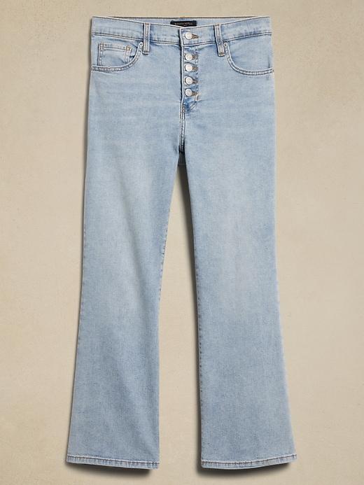 High-Rise Bootcut Cropped Jean Product Image